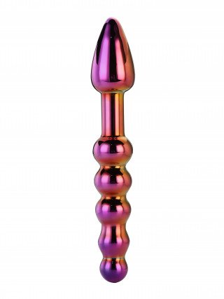 Stiklinis dildo „Ridged Anal Dildo“