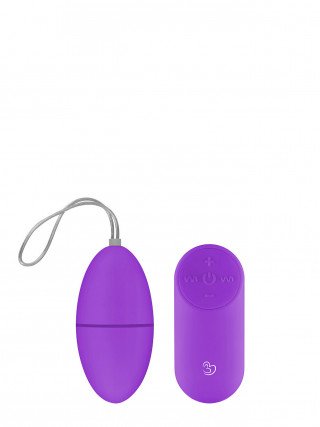 Violetinis vibruojantis kiaušinėlis „Vibrating Egg Remote“