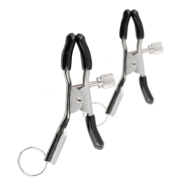 Spenelių spaustukai „Nipple Clamps with Attachment Ring“