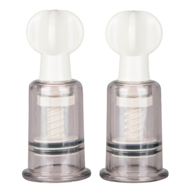 Spenelių ir klitorio siurbtukai „Clit and Nipple Suckers“, 2 vnt.