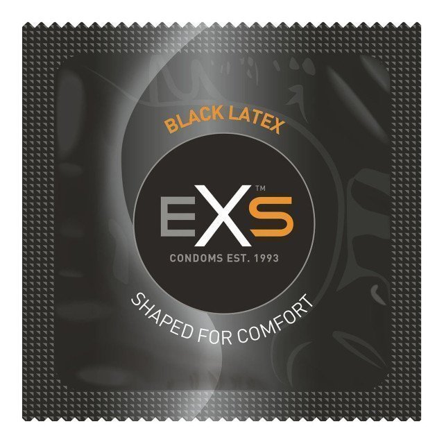 Prezervatyvai „Black Latex“, 12 vnt.