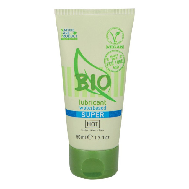 Ekologiškas vandens pagrindo lubrikantas „Bio Super“, 50 ml