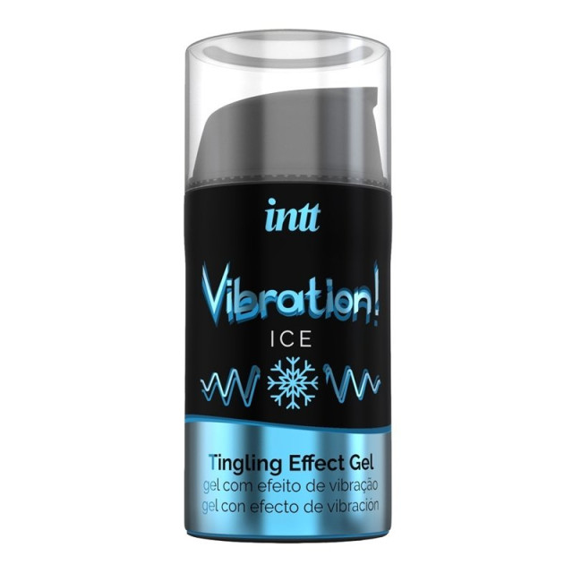 Stimuliuojantis gelis „Vibration! Ice“, 15 ml