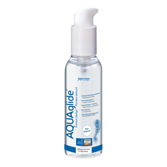 Vandens pagrindo lubrikantas „AQUAglide“, 125 ml