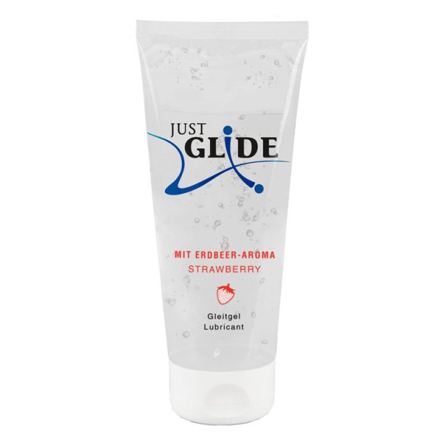 Vandens pagrindo lubrikantas „Strawberry“, 200 ml