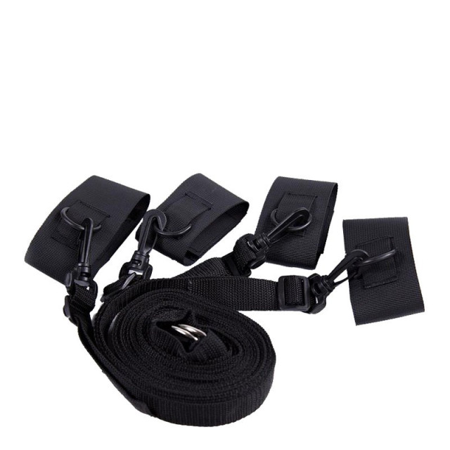 Suvaržymo sistema lovai „Nylon Velcro Bed Bondage Restraints“