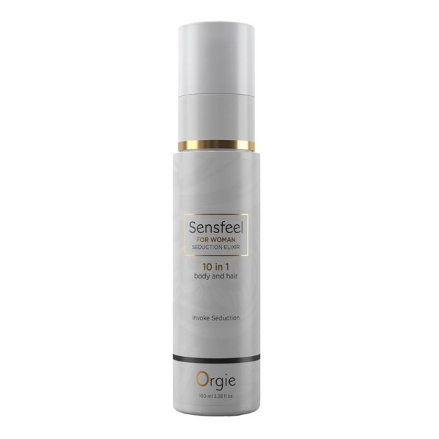 Moteriškas feromoninis purškalas kūnui ir plaukams „Sensfeel 10in1“, 100 ml