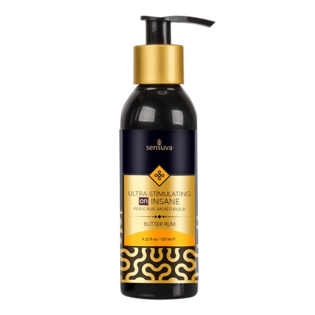 Stimuliuojantis lubrikantas „Ultra Stimulating ON Insane Butter Rum“, 125 ml