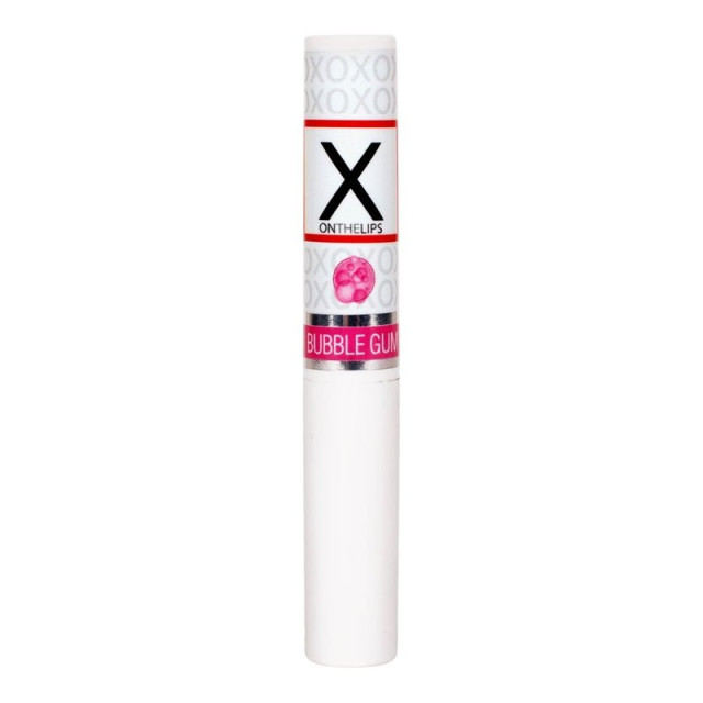 Stimuliuojantis lūpų balzamas su feromonais „X ON the Lips Bubble Gum“