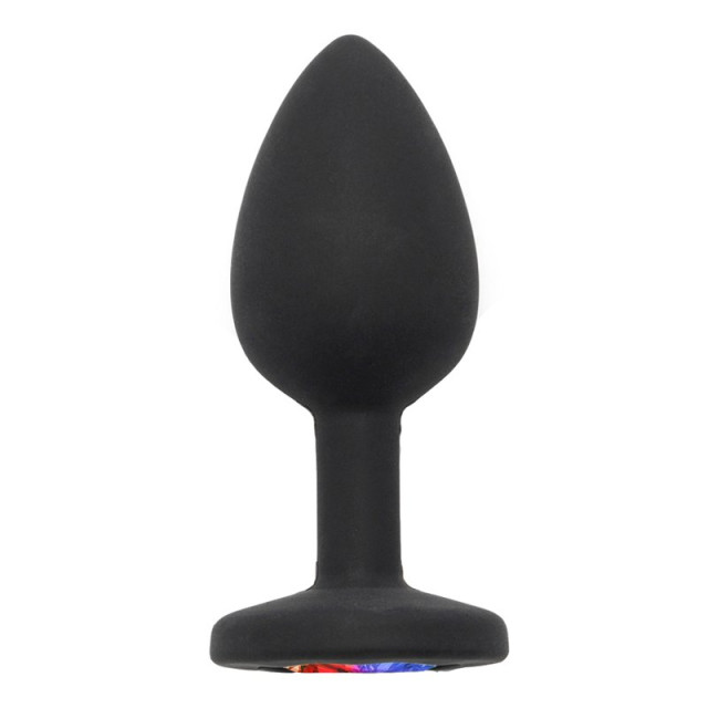 Analinis kaištis „Rainbow Booty Jewel Small“