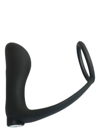 Vibruojantis analinis kaištis - penio žiedas „Tabruk“