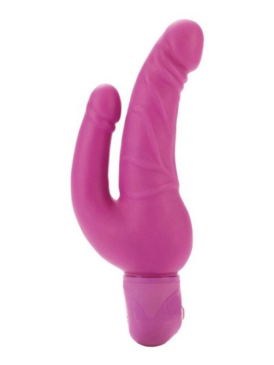 Dvigubas vibruojantis dildo „Stud Over&Under“