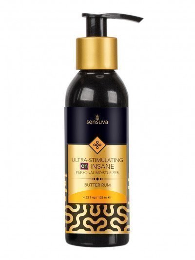 Stimuliuojantis lubrikantas „Ultra Stimulating ON Insane Butter Rum“, 125 ml