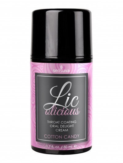 Kremas oraliniam seksui „Licolicious Cotton Candy“, 50 ml
