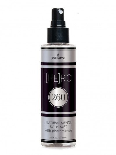 Kūno dulksna su feromonais vyrams „Hero“, 125 ml