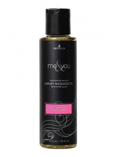 Masažo aliejus su feromonais „Me & You Sensual Bliss“, 125 ml