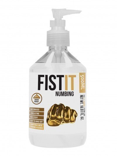 Analinis vandens pagrindo lubrikantas „Numbing“, 500 ml