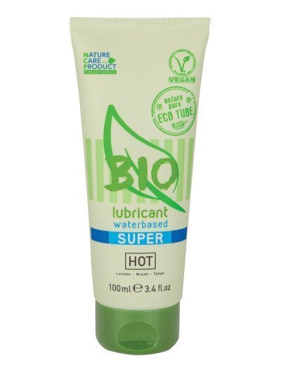 Ekologiškas vandens pagrindo lubrikantas „Bio Super“, 100 ml