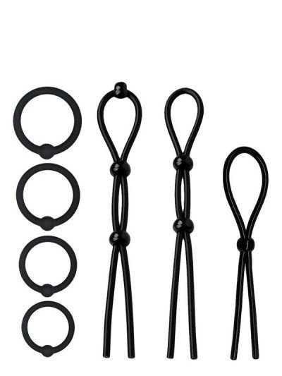 Penio žiedų rinkinys „Beast Rings Solid“