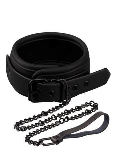 Antkaklio ir pavadėlio rinkinys „Black Shadow“