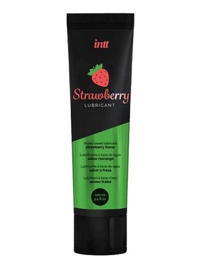Vandens pagrindo lubrikantas „Strawberry“, 100 ml