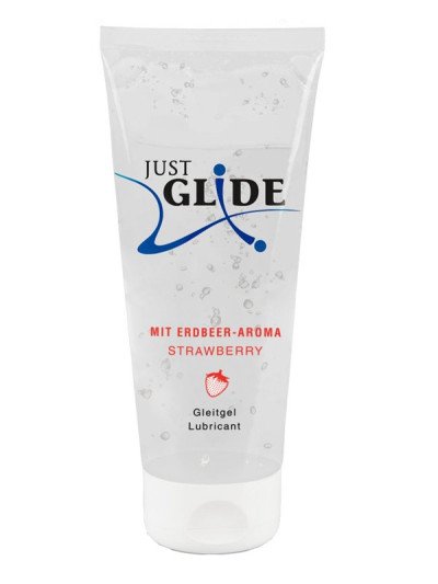 Vandens pagrindo lubrikantas „Strawberry“, 200 ml