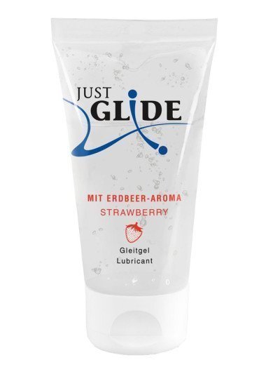 Vandens pagrindo lubrikantas „Strawberry“, 50 ml