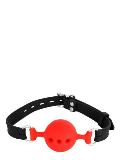 Burnos kaištis „Full Silicone Ball Gag M“