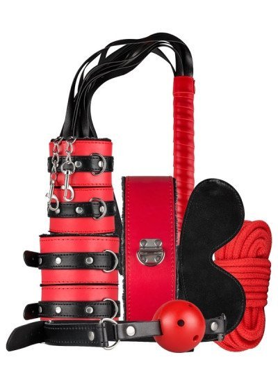 Erotinis rinkinys poroms „Secret Pleasure Chest Red Dragon“