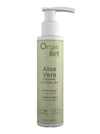 Ekologiškas vandens pagrindo lubrikantas „Bio Aloe Vera“, 100 ml
