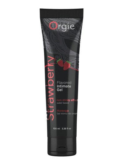 Vandens pagrindo lubrikantas „Lube Tube Strawberry“, 100 ml