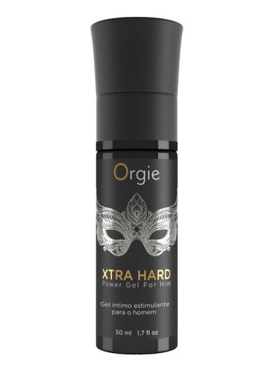 Erekciją stiprinantis gelis „Xtra Hard“, 50 ml