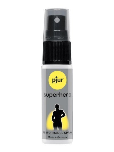 Ejakuliaciją nutolinantis purškalas „Superhero Performance“, 20 ml