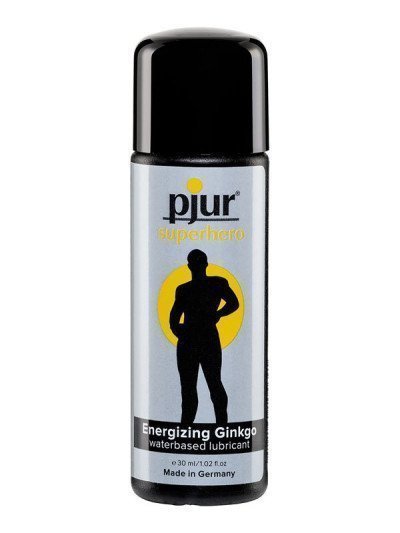 Vandens pagrindo lubrikantas vyrams „Superhero Energizing Glide“, 30 ml