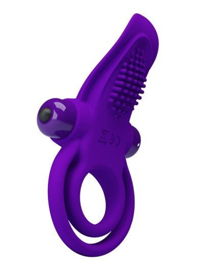 Vibruojantis penio ir sėklidžių žiedas „Vibrant Penis Ring“