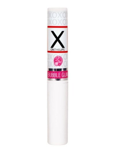 Stimuliuojantis lūpų balzamas su feromonais „X ON the Lips Bubble Gum“
