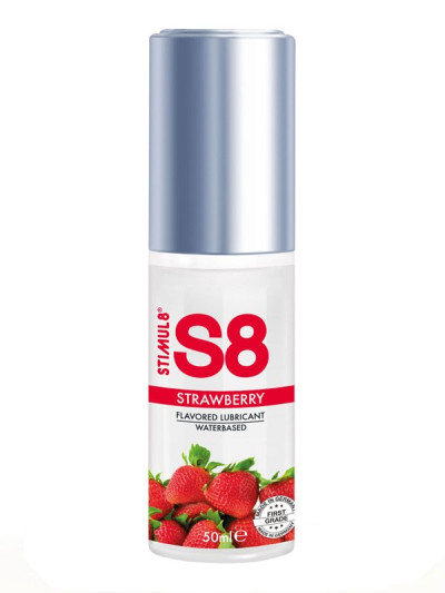 Vandens pagrindo lubrikantas „Strawberry“, 50 ml
