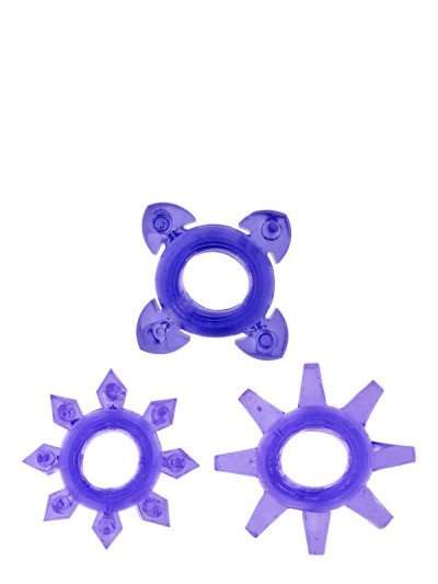 Penio žiedų rinkinys „Tickle C-Rings“