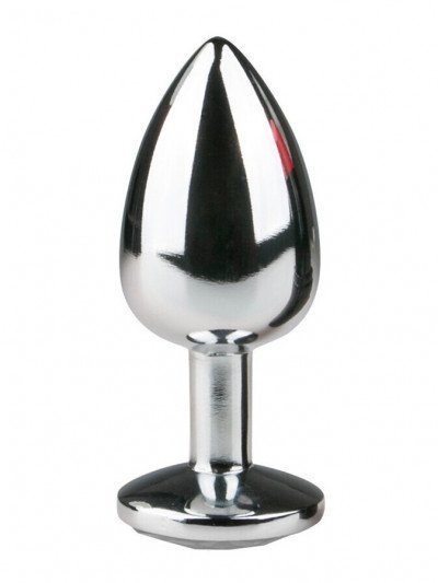 Mažas analinis kaištis „Round Silver Clear“