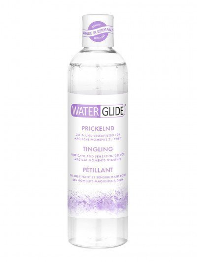 Stimuliuojantis vandens pagrindo lubrikantas „Tingling“, 300 ml