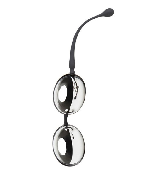 Vaginaliniai kamuoliukai „Inner Goddess Silver Jiggle“