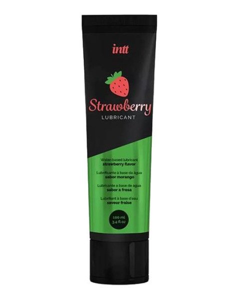 Vandens pagrindo lubrikantas „Strawberry“, 100 ml